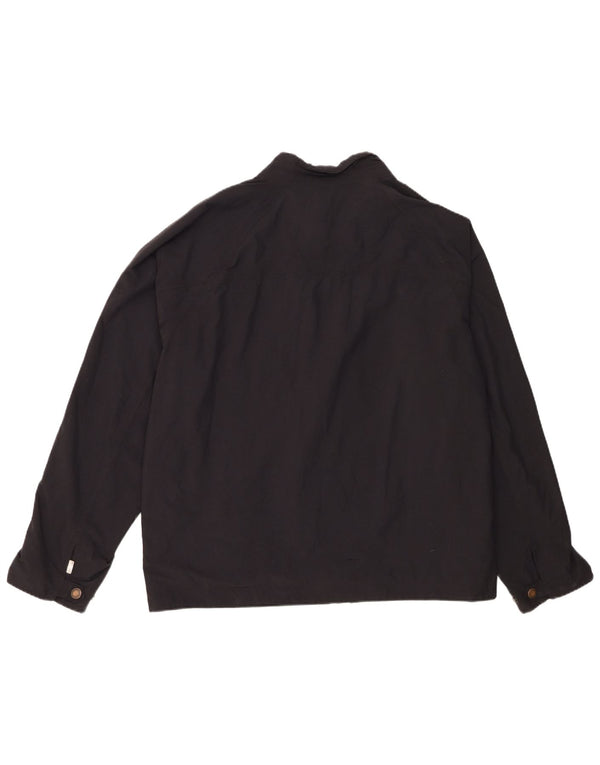 Jaqueta impermeável masculina Timberland UK 44 2XL preto nylon