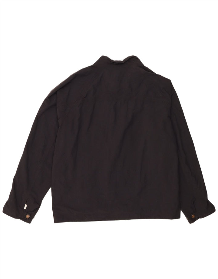 Jaqueta impermeável masculina Timberland UK 44 2XL preto nylon