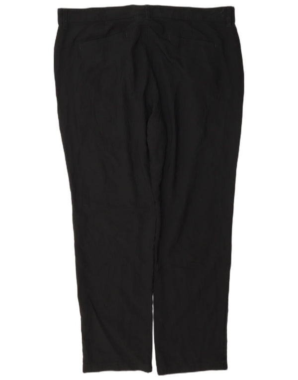 Calça Chino Reta Masculina Adidas W40 L32 Poliéster Preto