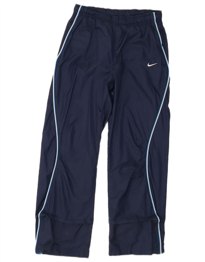 Calça de treino Nike Boys 10-11 anos médio azul marinho nylon