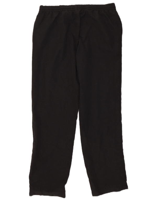 Calça de treino masculina Kappa grande poliéster preto