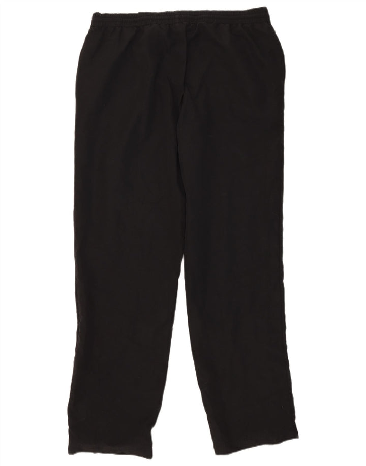 Calça de treino masculina Kappa grande poliéster preto