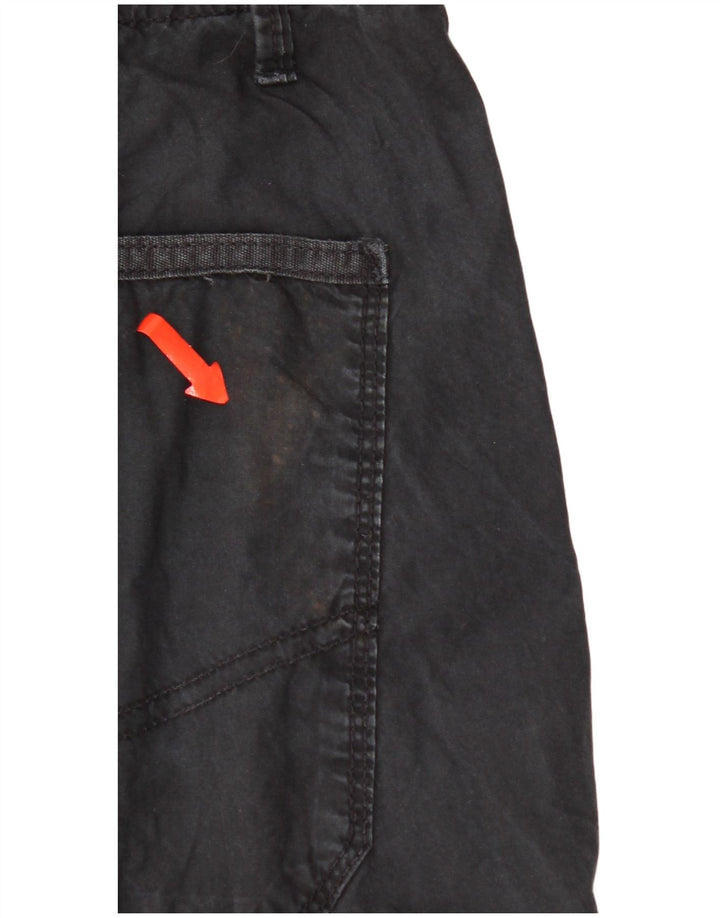 Shorts cargo masculino Calvin Klein W36 grande algodão preto