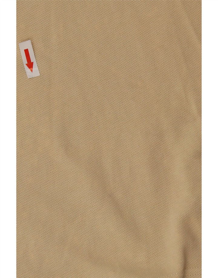 Camisa polo masculina GANT grande algodão bege