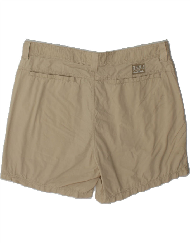COLUMBIA Womens Chino Shorts W40 2XL Beige Cotton Vintage Columbia and Second-Hand Columbia from Messina Hembry 