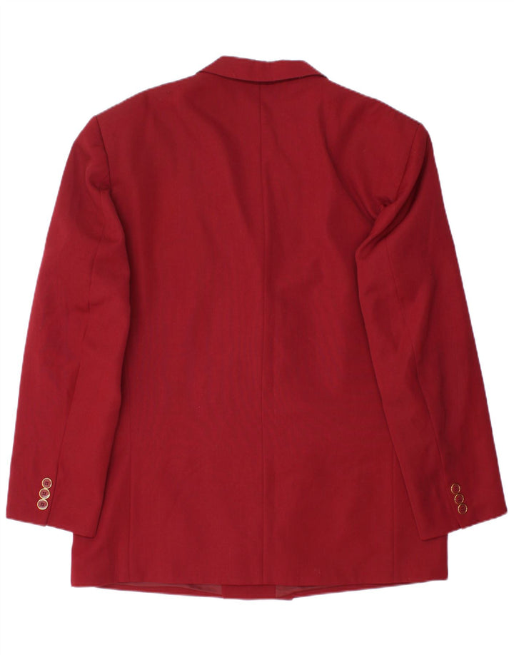 NOVA Jaqueta Blazer FAST Mens Double Breasted UE 50 Grande Borgonha