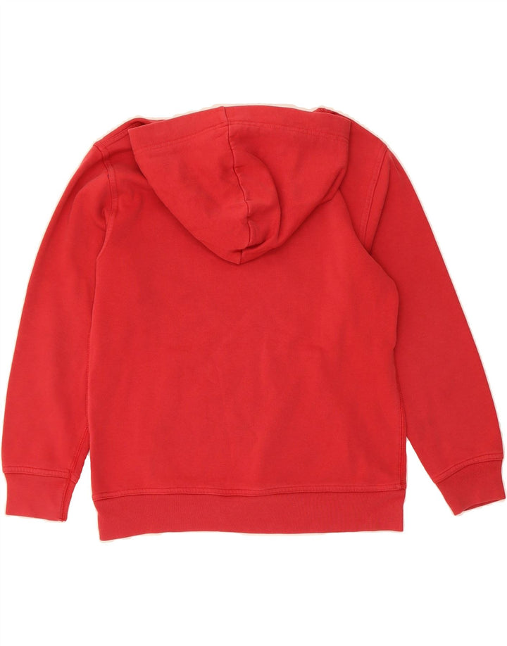 GAP Boys Graphic Hoodie Jumper 10-11 Years Red Cotton Vintage Gap and Second-Hand Gap from Messina Hembry 