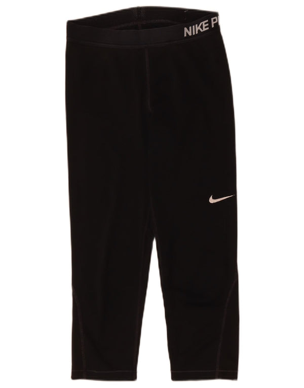 Leggings Capri Nike Feminino UK 12 Médio Preto