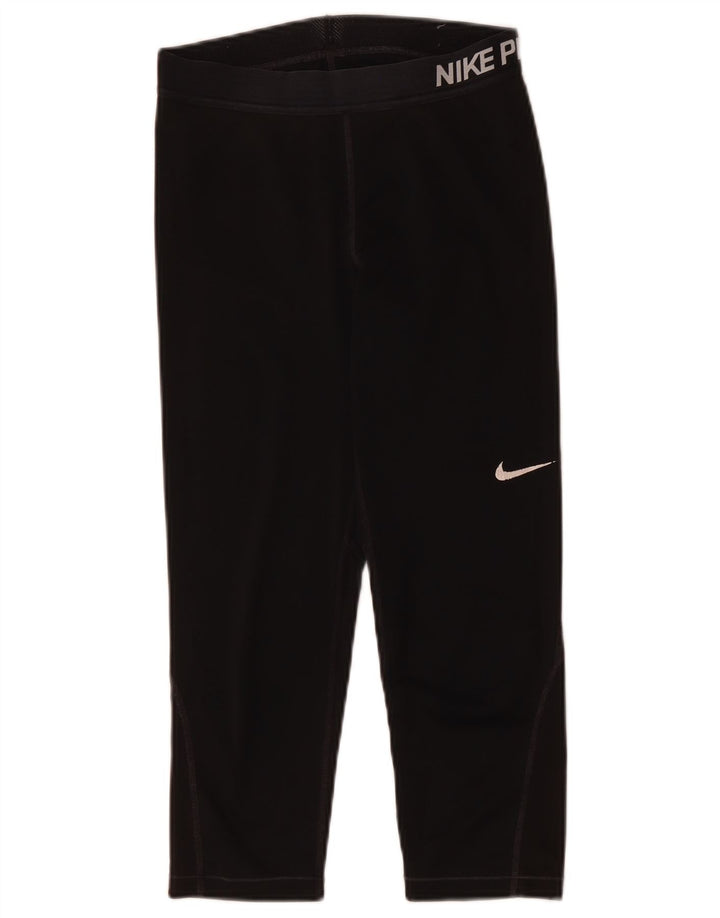 Leggings Capri Nike Feminino UK 12 Médio Preto