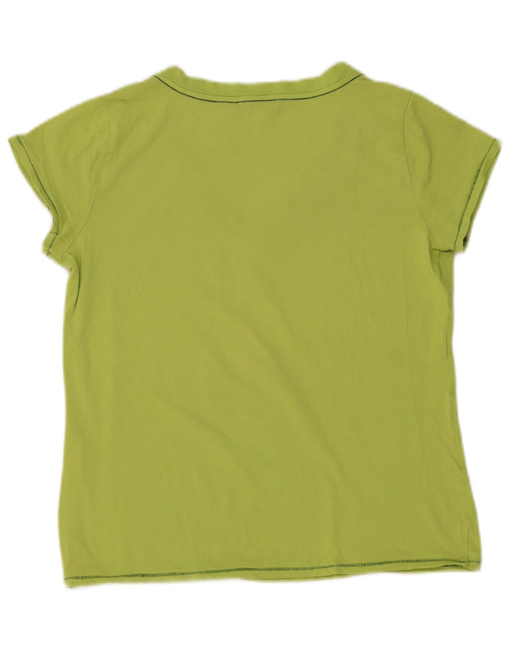 Camiseta feminina Carrera UK 14 grande verde
