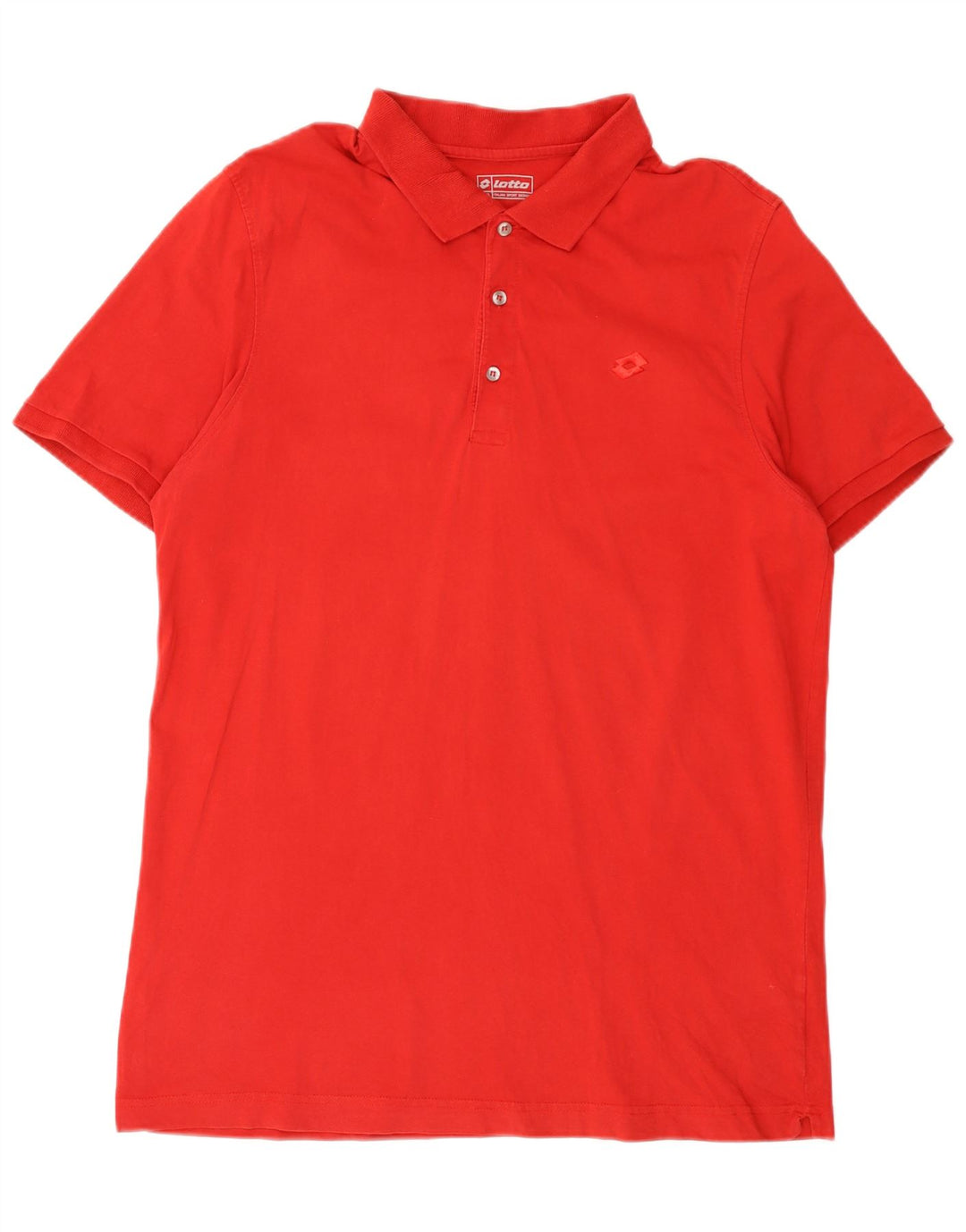Camisa polo masculina Lotto 3XL algodão vermelho