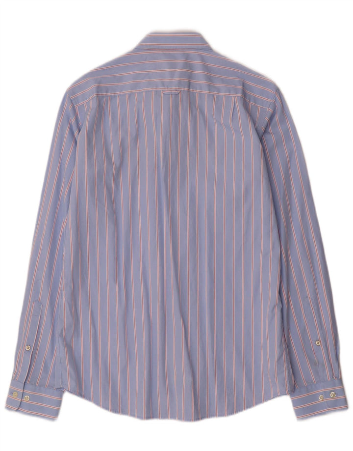Camisa Gant Menino 14-15 Anos Listrado Azul Algodão