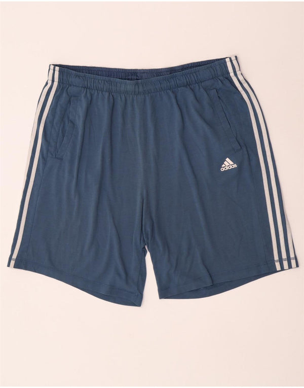 Adidas Masculino Climalite Sport Shorts 2XL Azul Poliéster