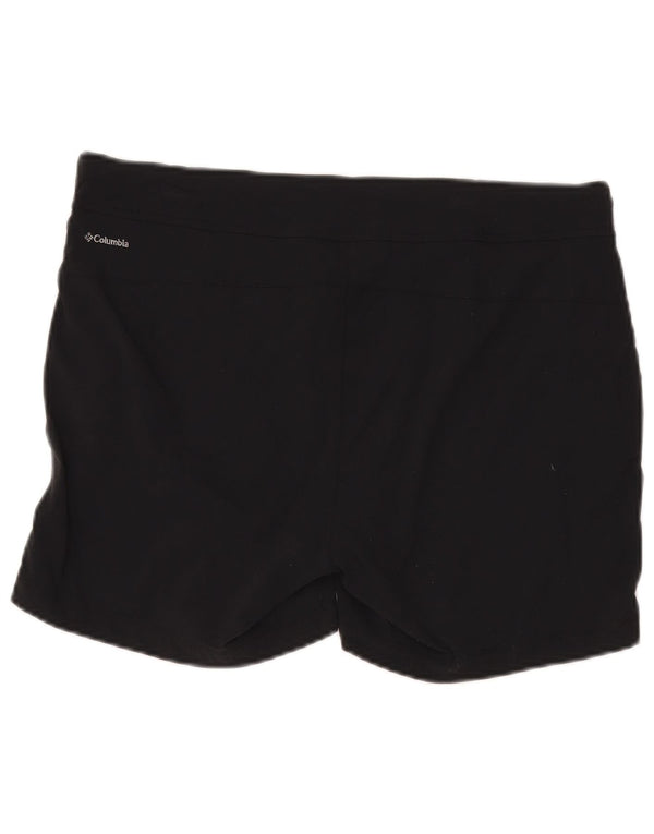 COLUMBIA Shorts Chino Feminino Omni-Shield EUA 14 XL W36 Nylon Preto