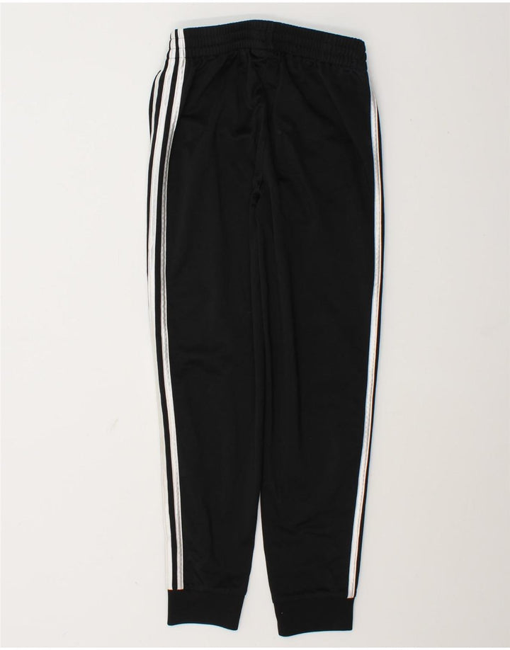 Adidas meninos calças de treino joggers 10-11 anos médio preto poliéster