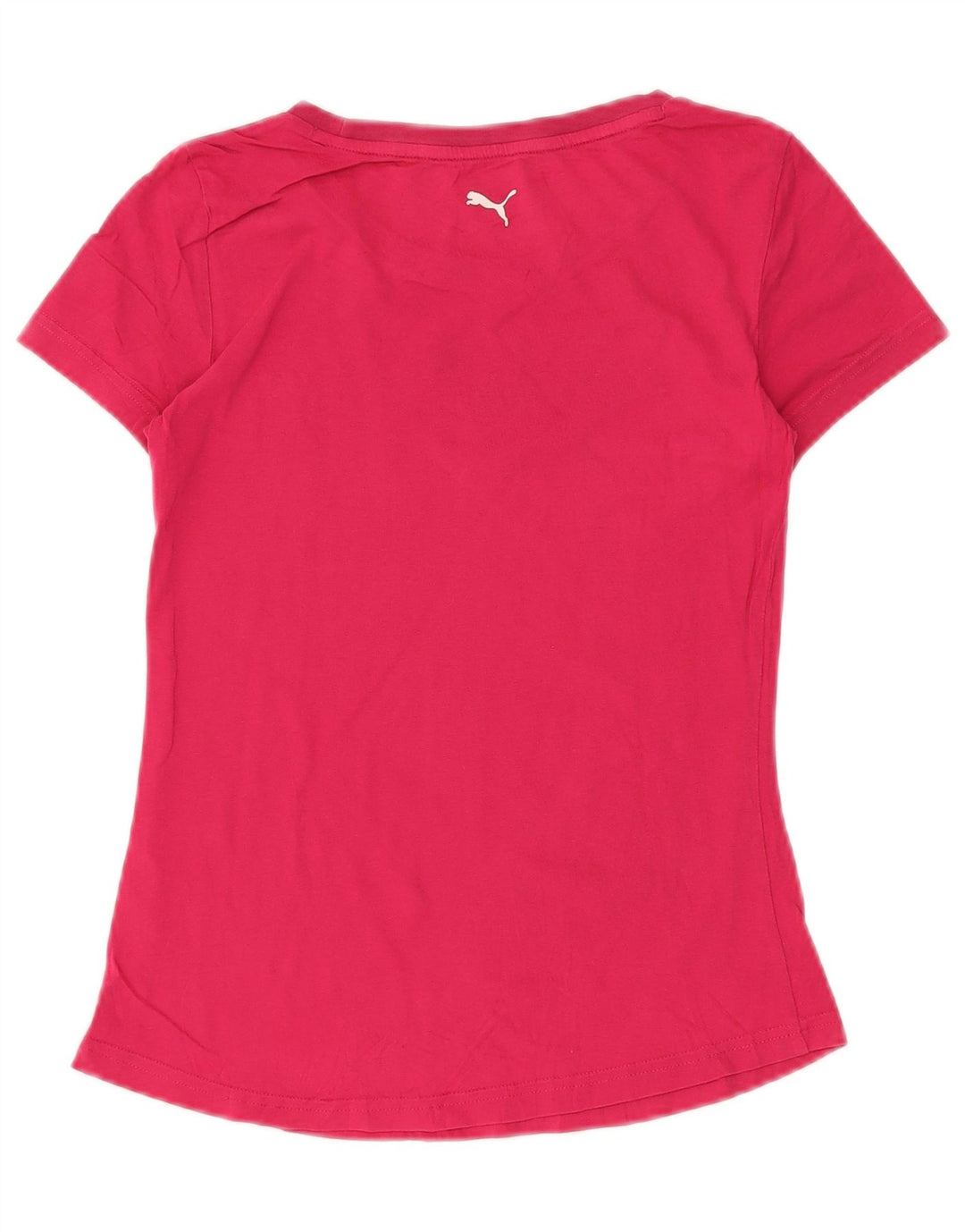 Camiseta feminina PUMA com estampa gráfica UK 6 XS rosa