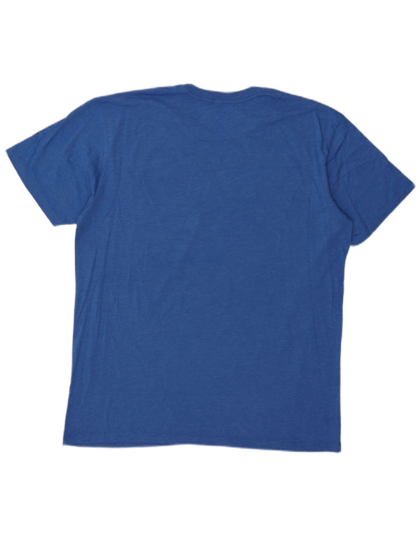 Hard Rock Cafe Mens Singapore Graphic T-Shirt Top XL Blue Cotton