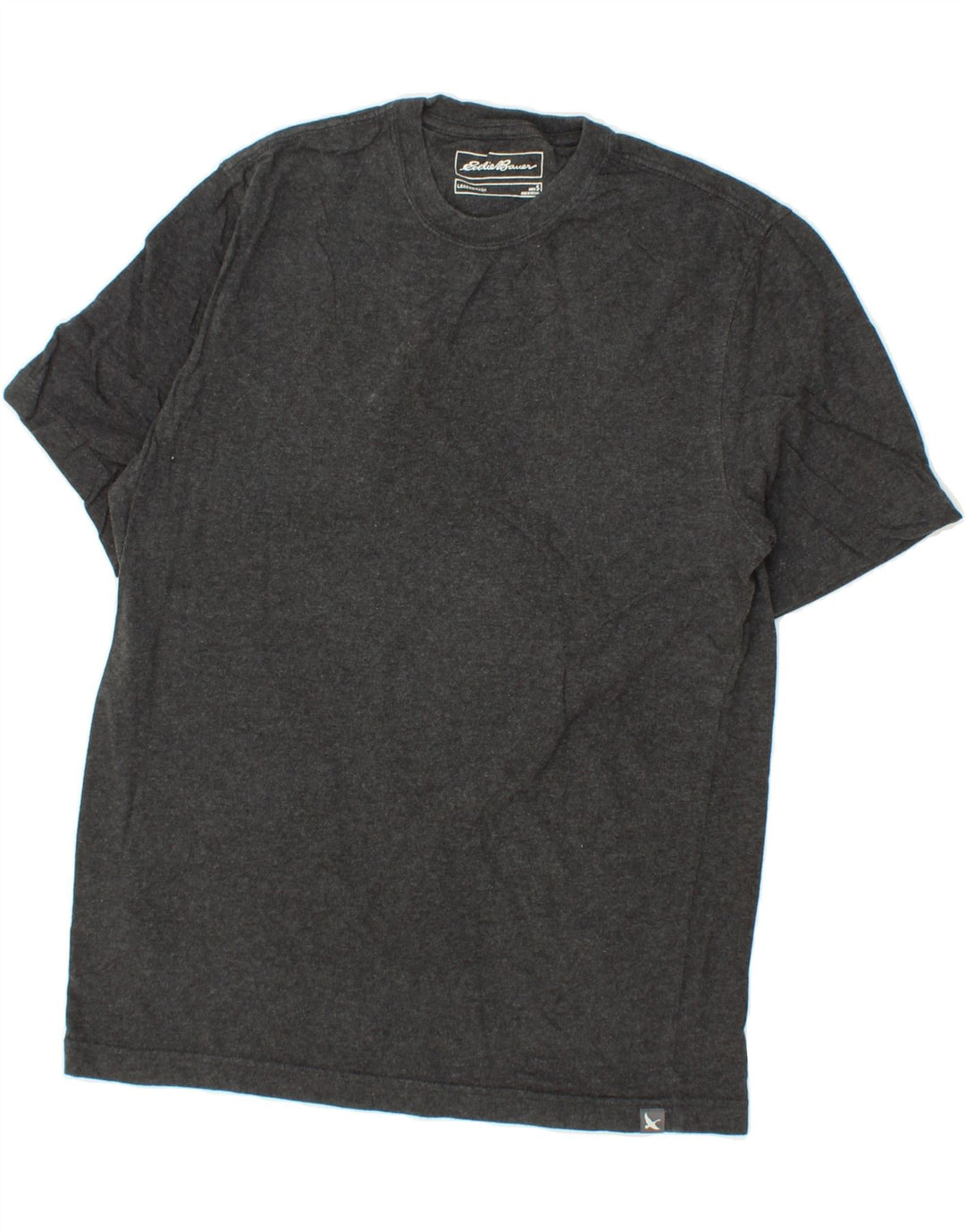 EDDIE BAUER Mens T-Shirt Top Small Grey Cotton Vintage Eddie Bauer and Second-Hand Eddie Bauer from Messina Hembry 