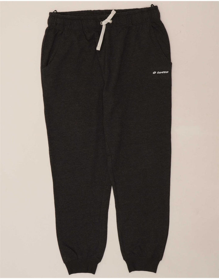 LOTTO Calça de treino masculina Joggers 2XL algodão cinza