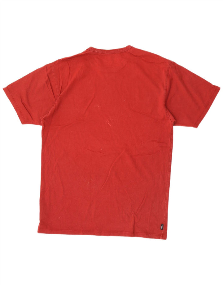 Camiseta masculina Vans Top Médio Algodão Vermelho