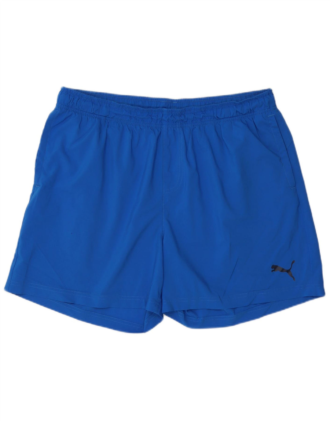 Shorts esportivos masculinos Puma 2XL azul poliéster