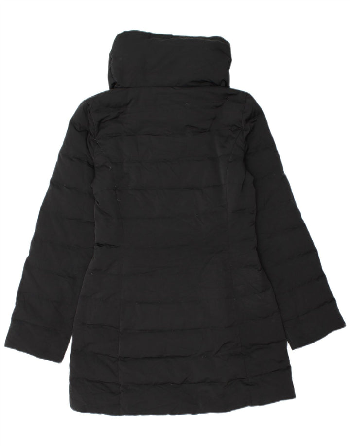 Casaco acolchoado oversized feminino Zara UK 6 XS preto