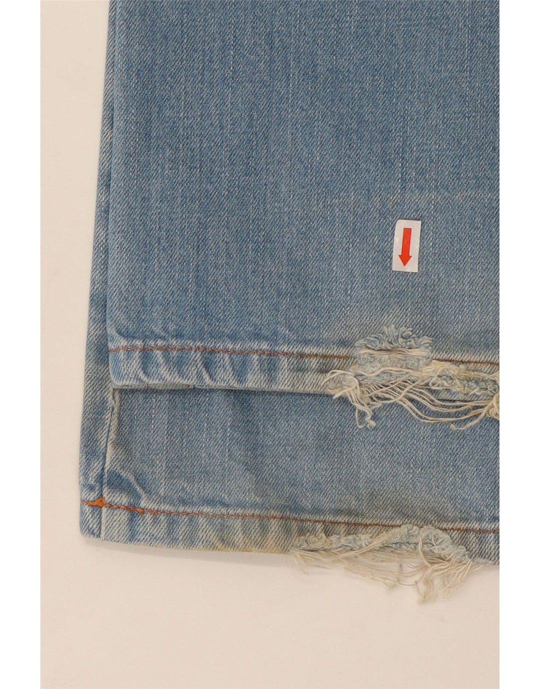 Diesel feminino bootcut jeans W32 L34 azul algodão