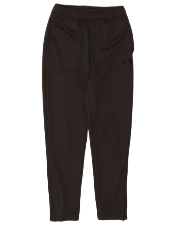 Calças de treino Adidas Boys Aeroready 11-12 anos cinza poliéster