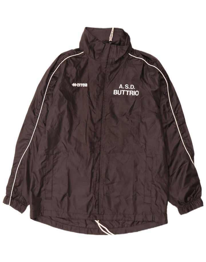 Jaqueta de chuva masculina Errea Graphic UK 36 poliéster preto pequeno