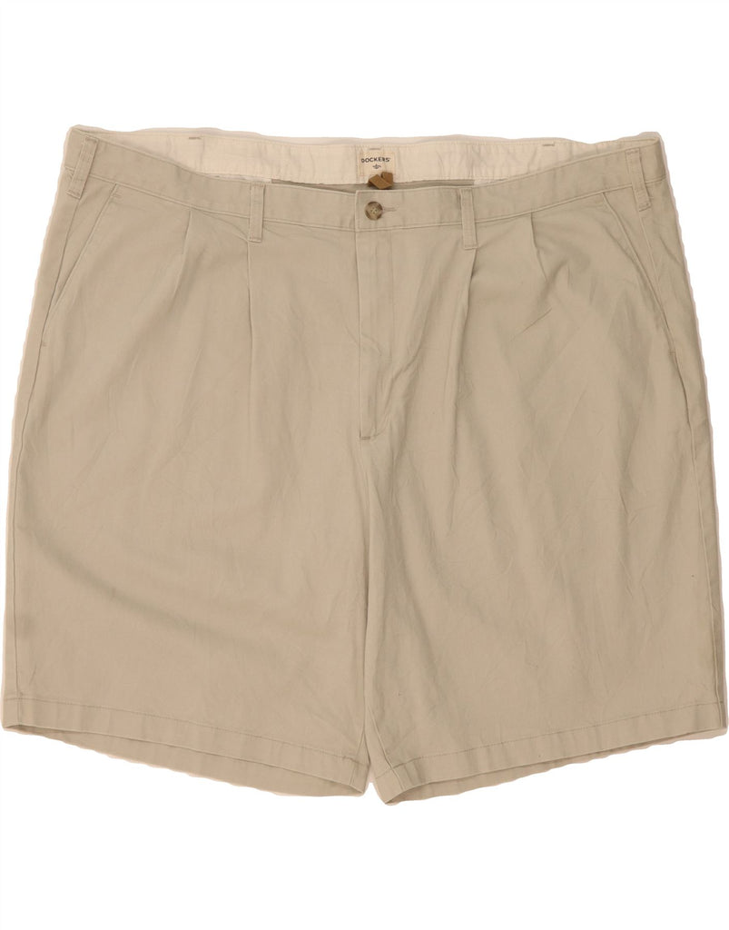 DOCKERS Mens Pegged Chino Shorts W50 4XL Beige Cotton Vintage Dockers and Second-Hand Dockers from Messina Hembry 