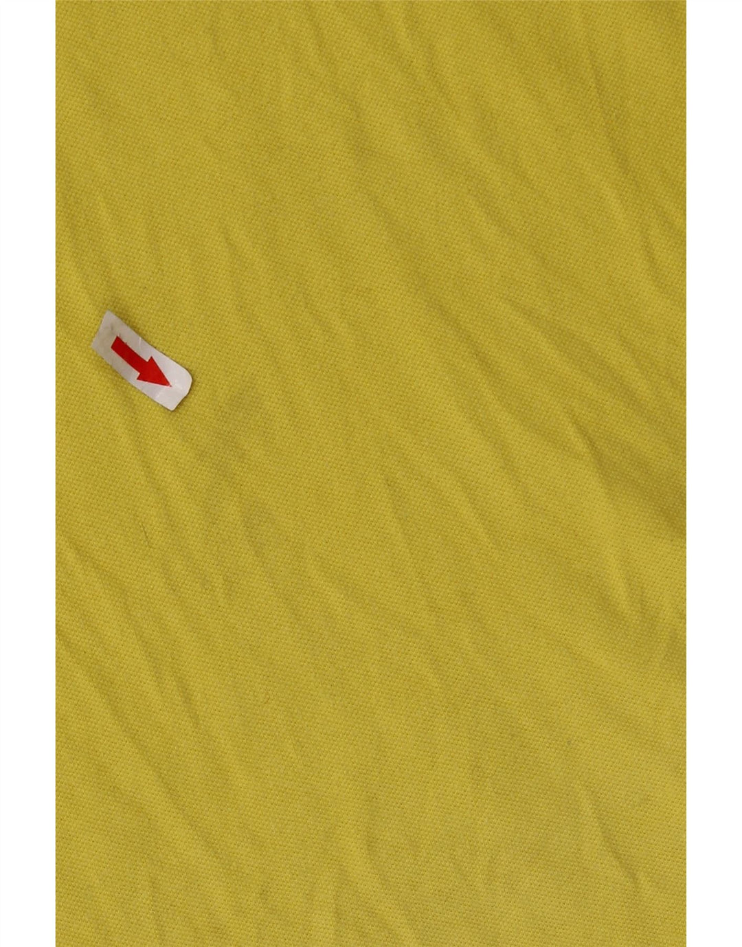 Camisa polo masculina leve e elástica FRED PERRY pequena de algodão amarelo