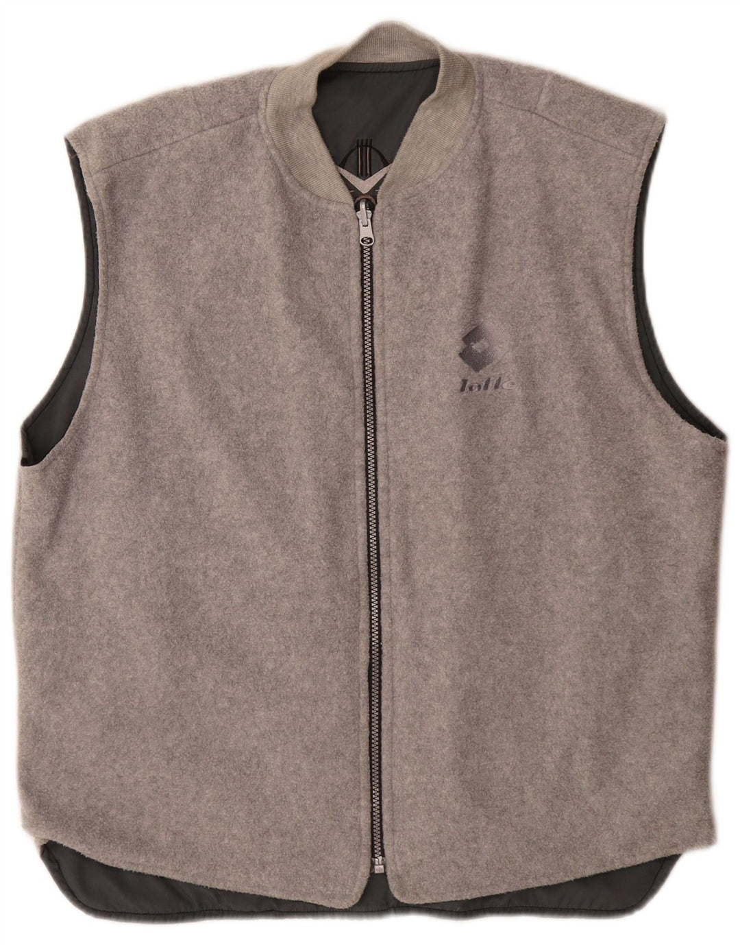 Lotto Mens Graphic Reversível Gilet UK 40 Grande Poliéster Preto