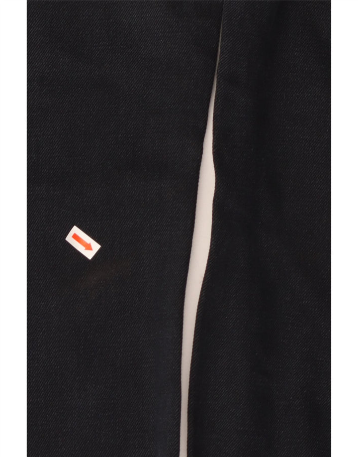 Calça jeans feminina LEVI'S 525 Bootcut W30 L34 algodão preto