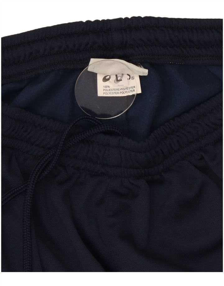 Calça de treino masculina Asics grande azul marinho Colourblock poliéster