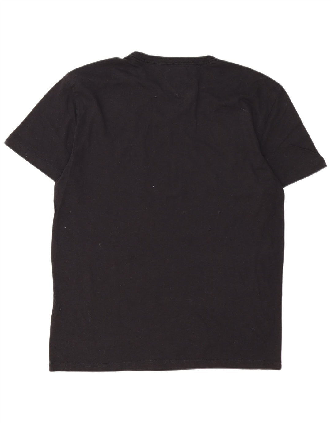Camiseta masculina Tommy Hilfiger Top médio algodão preto