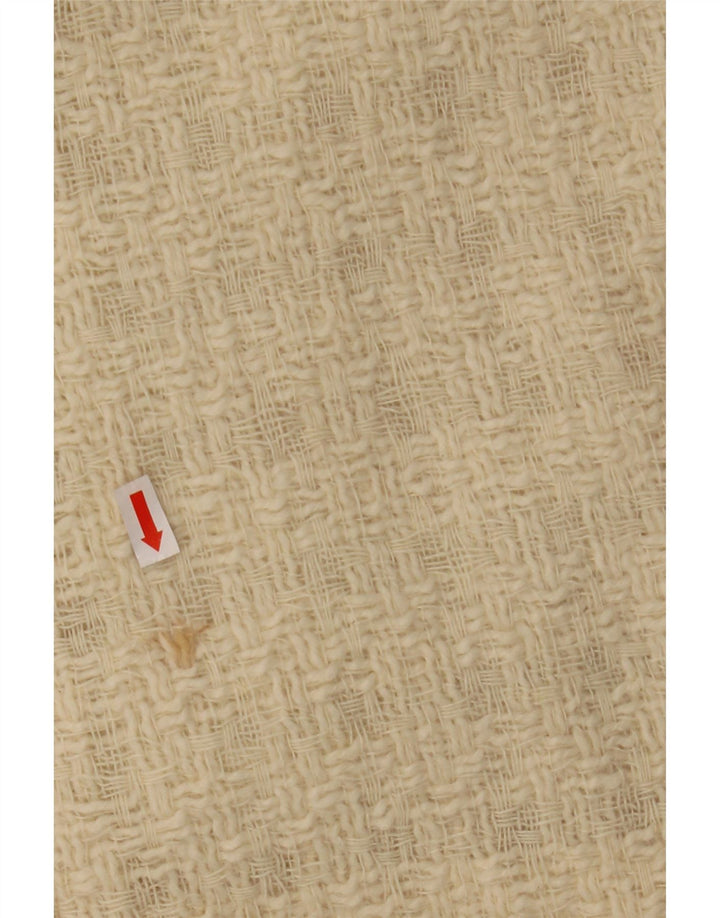 Sobretudo feminino exclusivo UK 10 pequeno xadrez branco