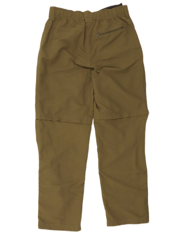 Calça cargo masculina The North Face para caminhada pequena W32 L28 cáqui nylon