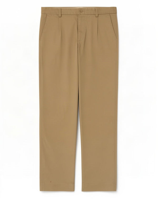 Calça Chino Masculina Gap Pegged W32 L34 Algodão Bege