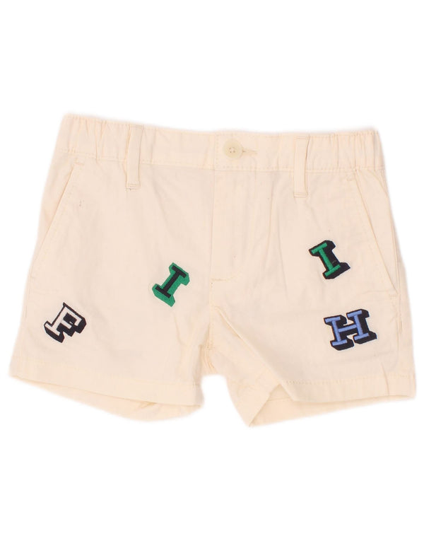 Shorts Chino estampados para meninos Tommy Hilfiger 12-18 meses W20 algodão bege