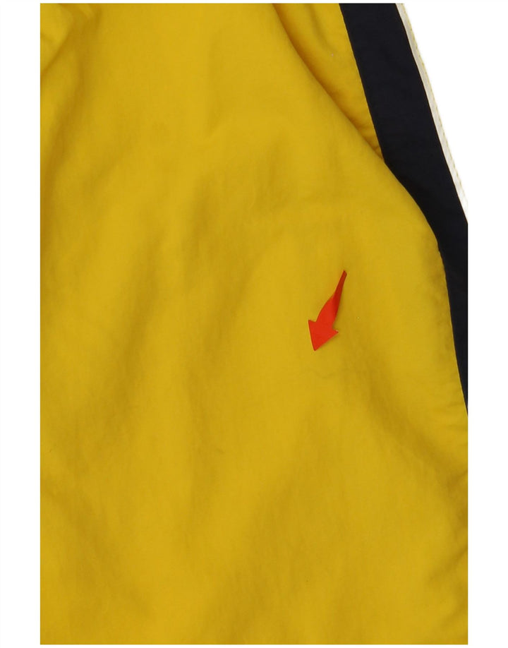 Shorts de natação masculino TOMMY HILFIGER poliamida colorblock amarelo médio