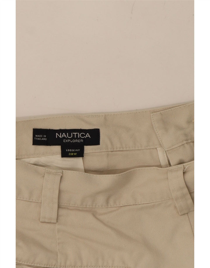 NAUTICA Mens Chino Shorts W38 XL Beige Cotton Vintage Nautica and Second-Hand Nautica from Messina Hembry 