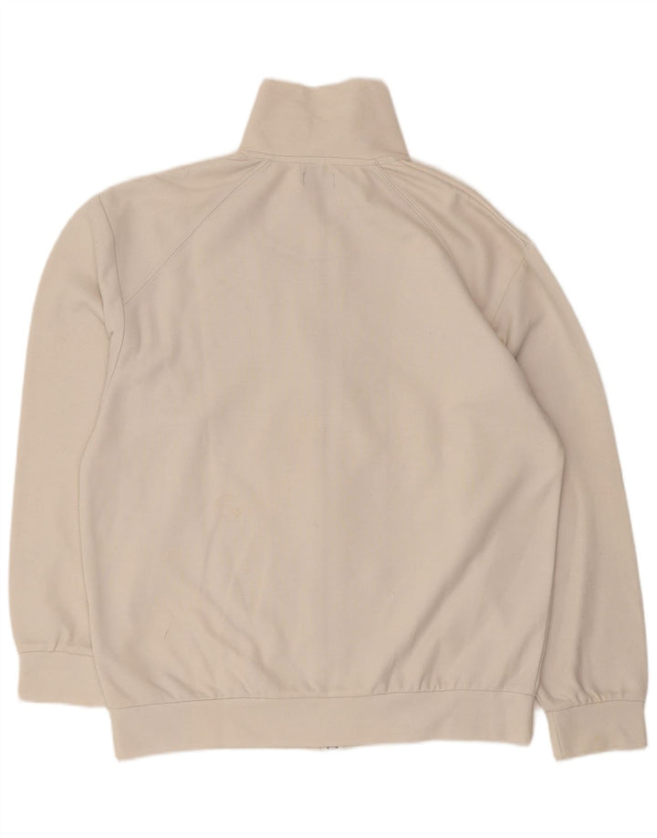 Jaqueta masculina de agasalho Levi's de algodão branco médio