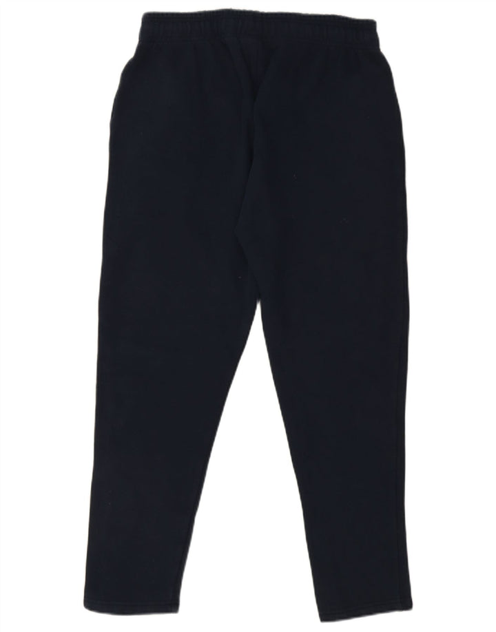 Calça de treino feminina Ellesse UK 14 algodão azul marinho médio