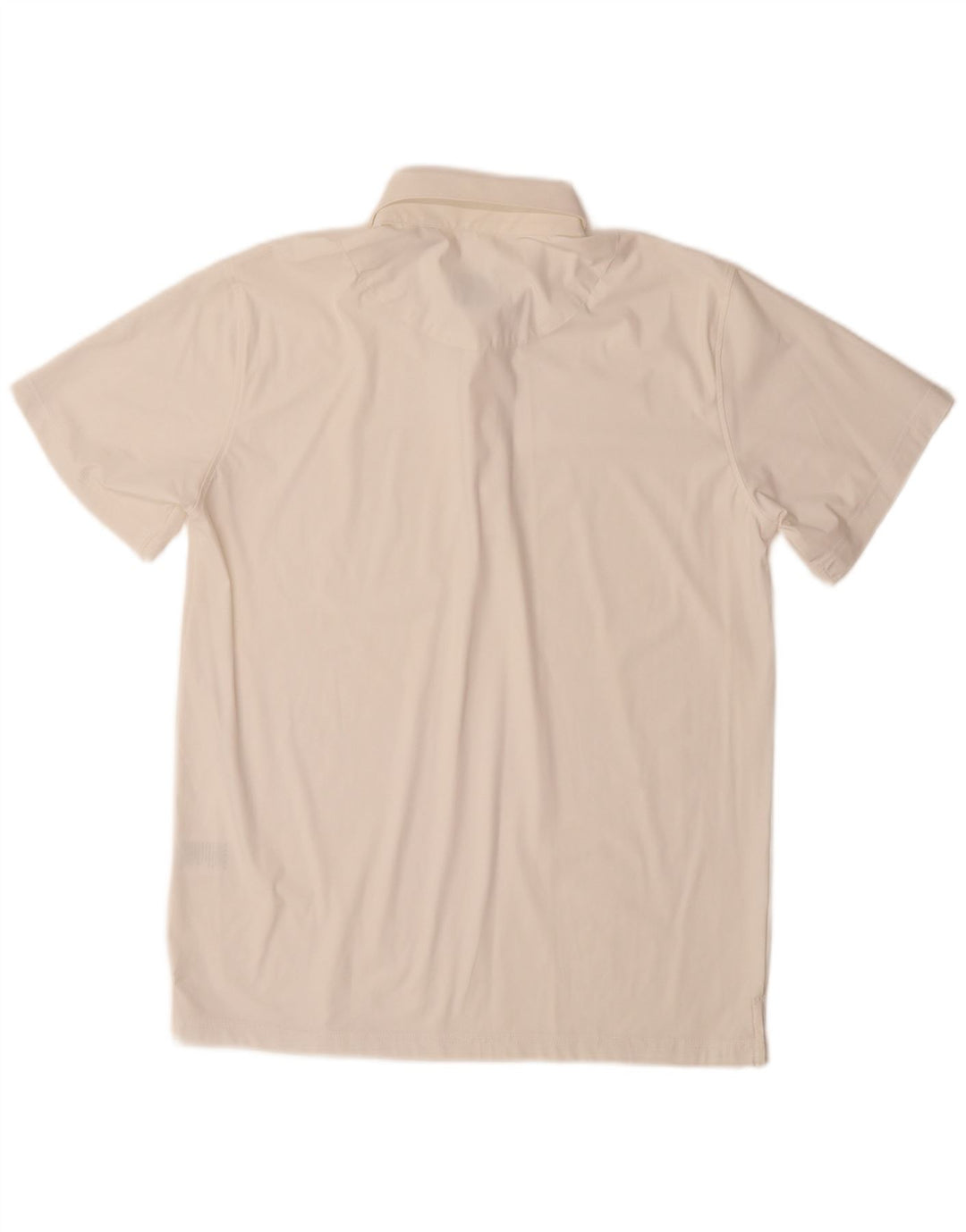 Camisa polo masculina BOTTEGA ARTIGIANA média off white nylon