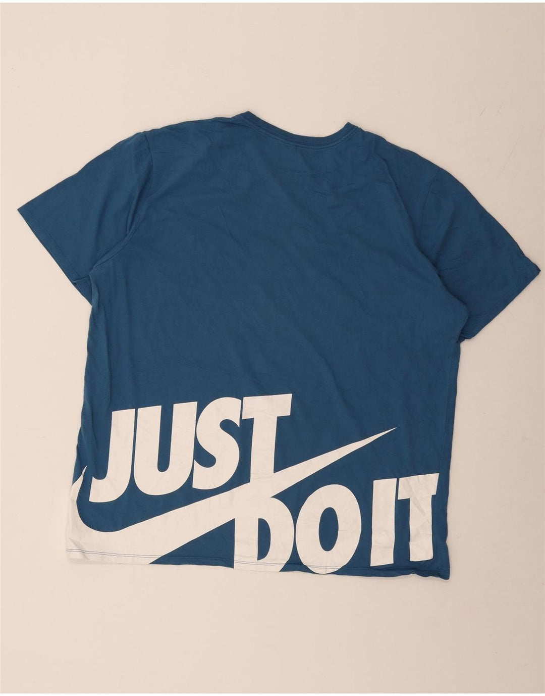 Camiseta masculina NIKE com corte atlético gráfico 2XL azul