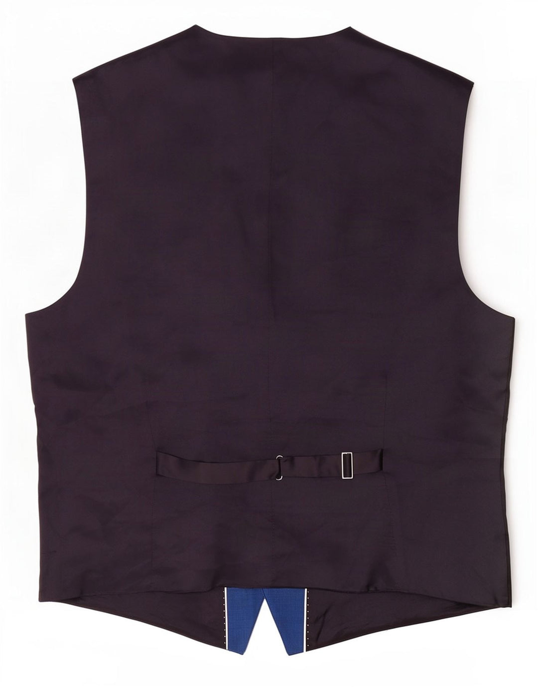Colete masculino Ben Sherman pequeno azul colorblock lã