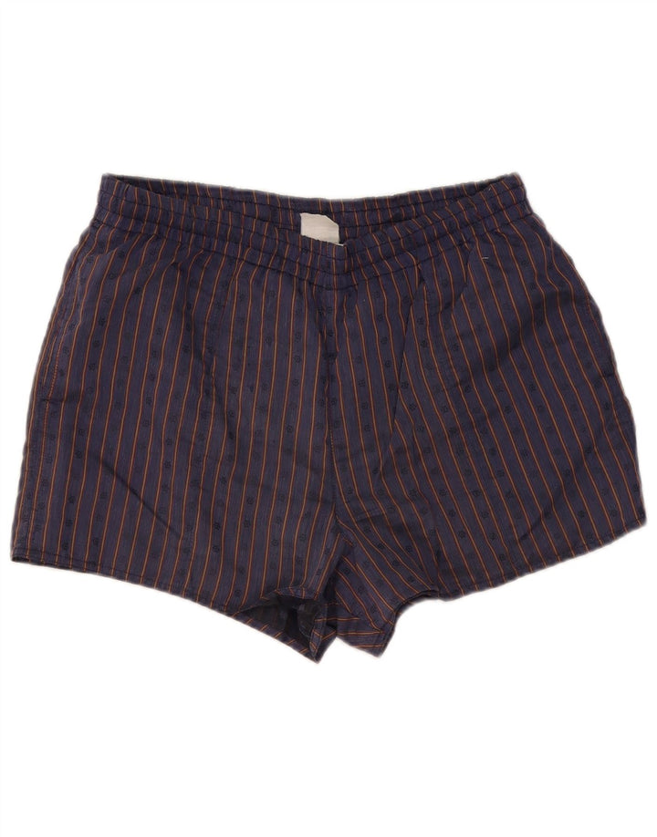 Calção de banho masculino COLMAR IT 52 grande listrado azul marinho