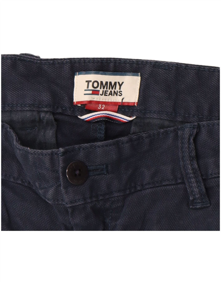 Shorts Chino Masculino TOMMY HILFIGER W32 Médio Algodão Azul Marinho