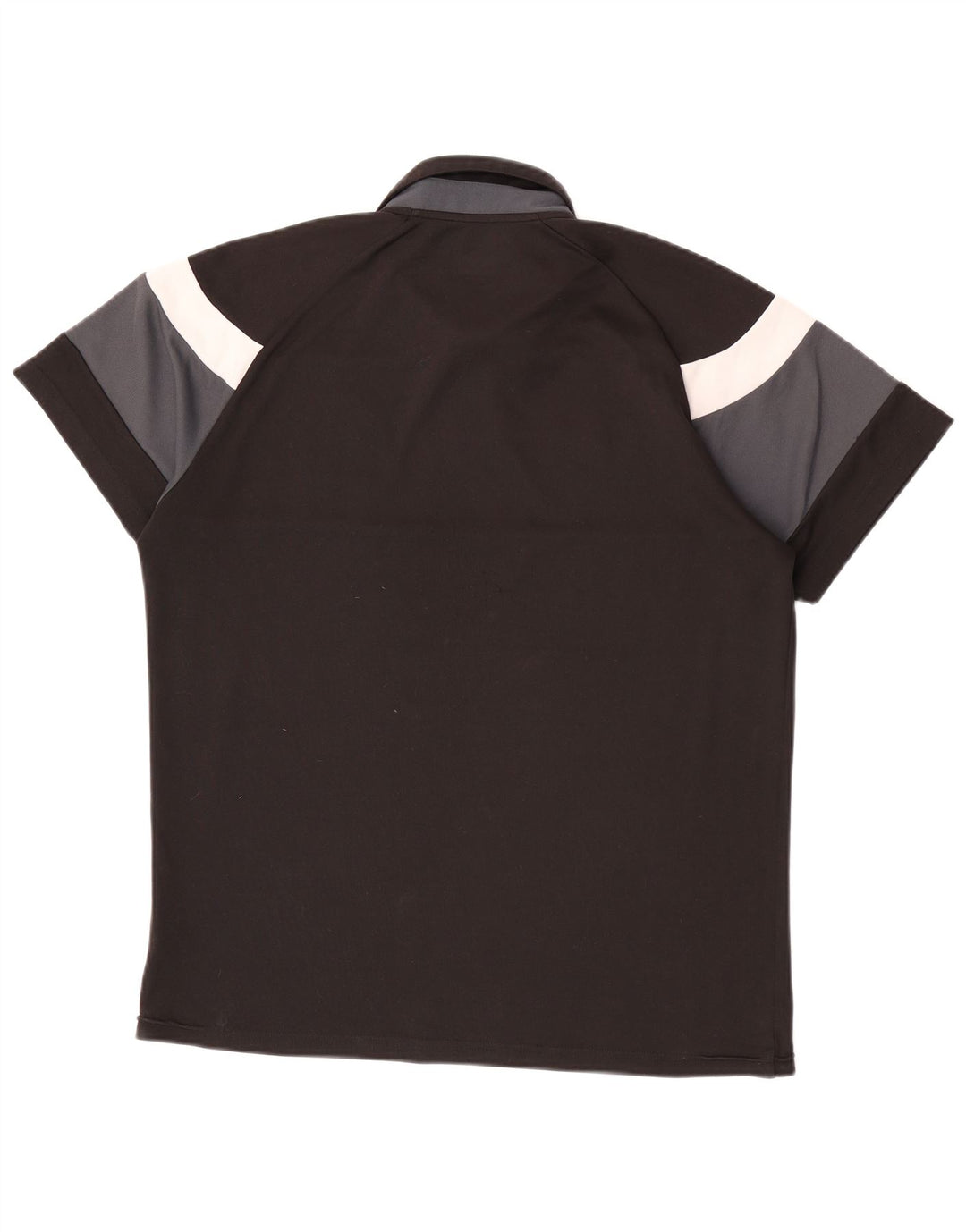 Camisa polo masculina Puma Graphic XL preta colorblock poliéster