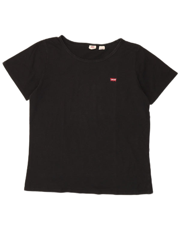 Camiseta feminina LEVI'S UK 20 2XL preta
